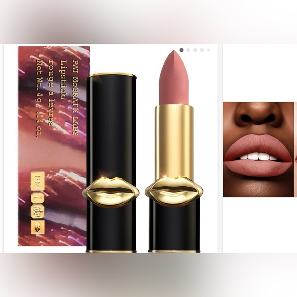 Pat McGrath Pink Lipstick Luxurious Creamy Finish in Color Christy - Picture 1 of 2